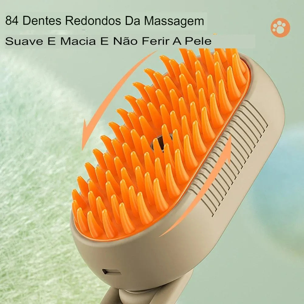 CleanPaw™ – Escova Inteligente de Limpeza e Remoção de Pelos.