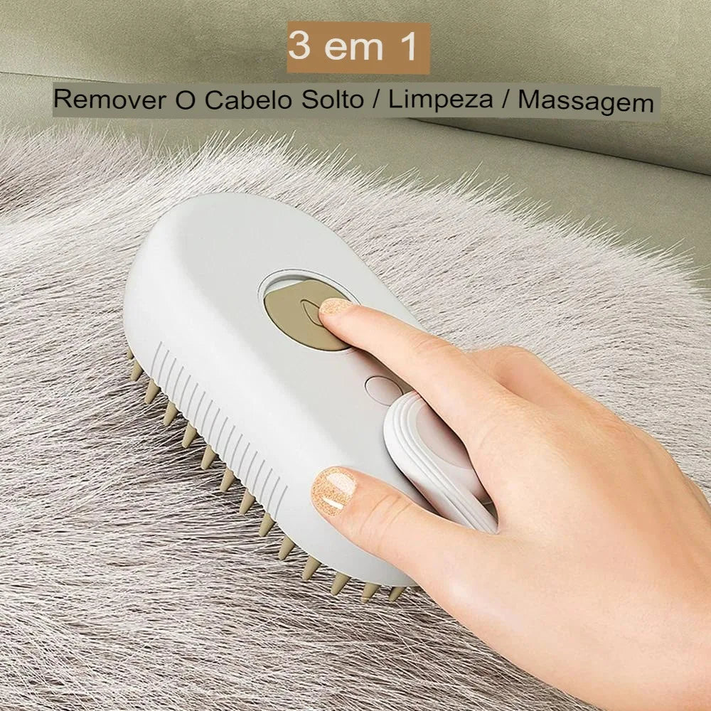 CleanPaw™ – Escova Inteligente de Limpeza e Remoção de Pelos.