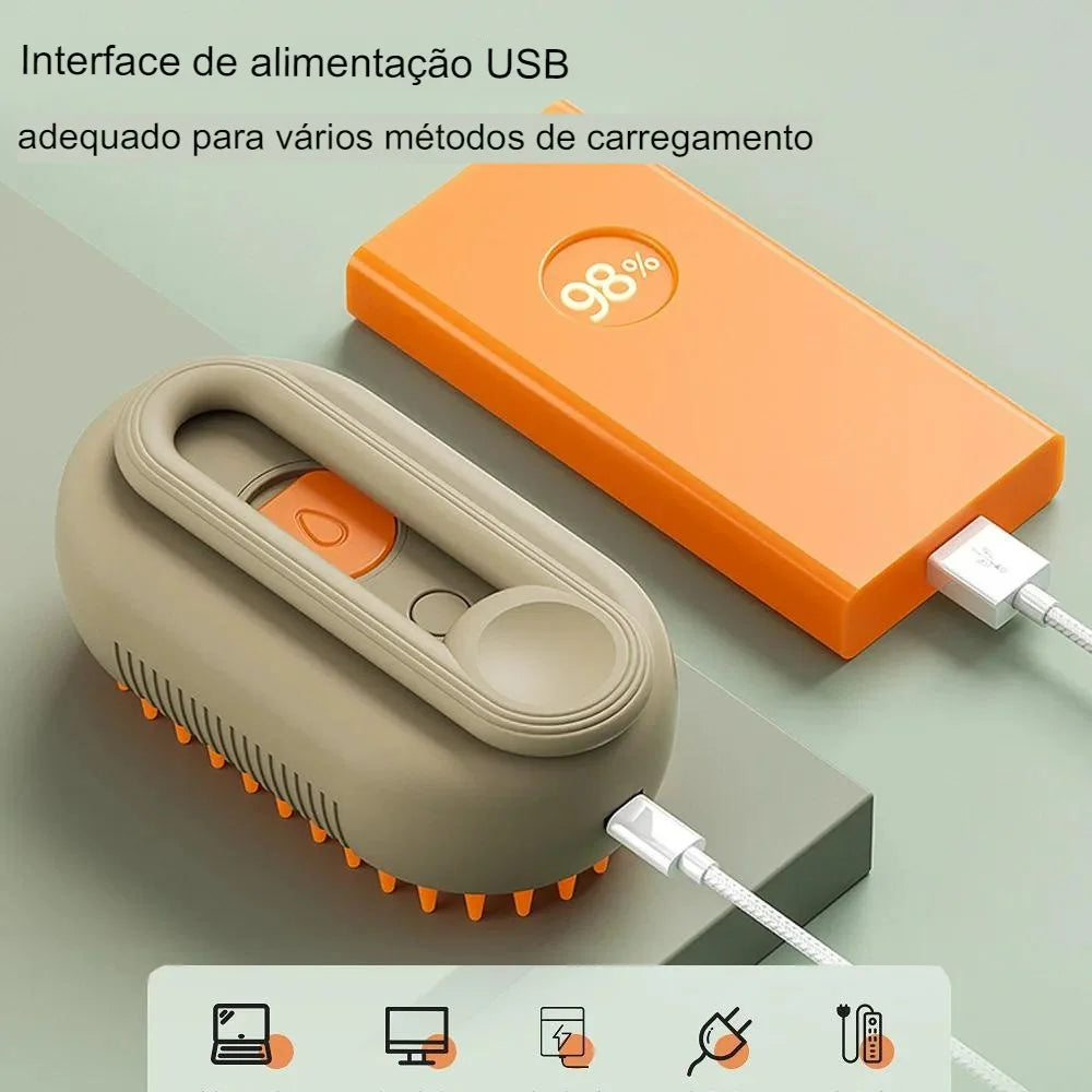 CleanPaw™ – Escova Inteligente de Limpeza e Remoção de Pelos.