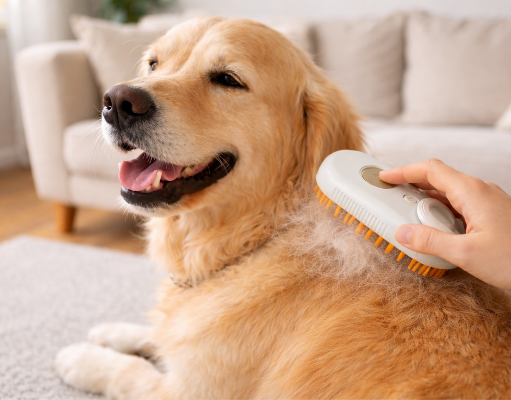CleanPaw™ – Escova Inteligente de Limpeza e Remoção de Pelos.
