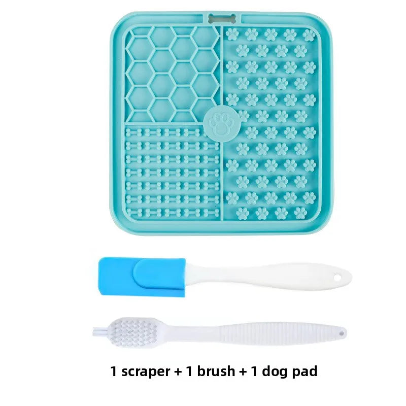 CalmaFlex™ – Tapete Calmante de Lamber para Cães