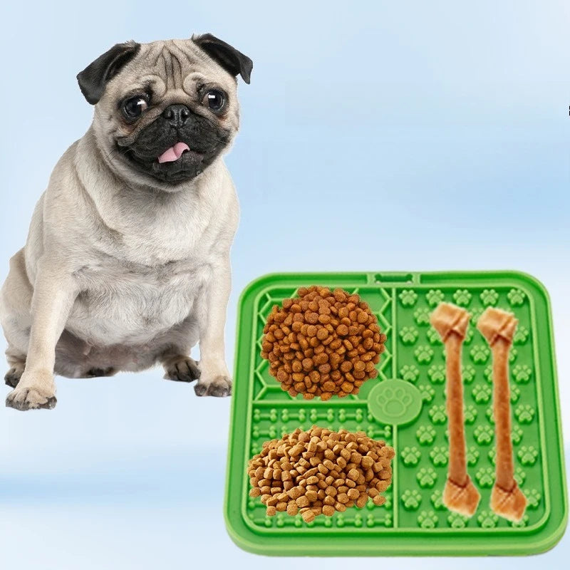 CalmaFlex™ – Tapete Calmante de Lamber para Cães