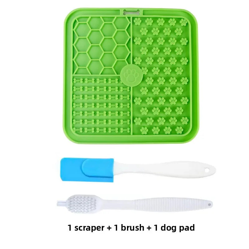 CalmaFlex™ – Tapete Calmante de Lamber para Cães