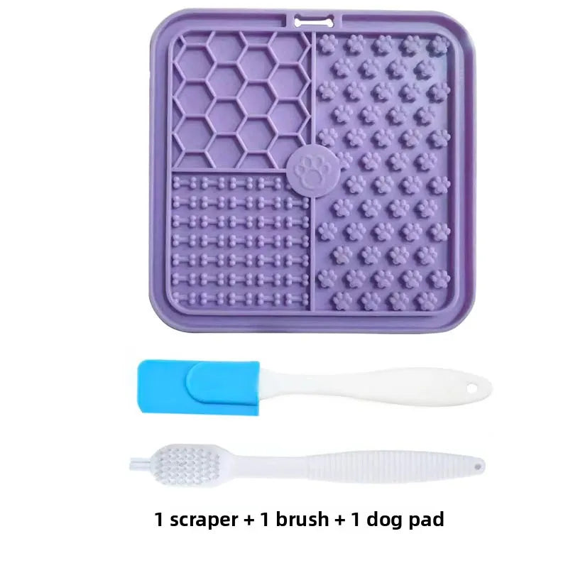 CalmaFlex™ – Tapete Calmante de Lamber para Cães