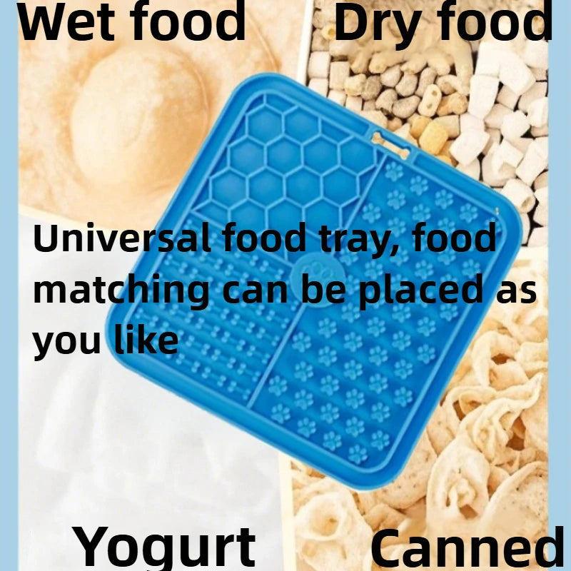 CalmaFlex™ – Tapete Calmante de Lamber para Cães